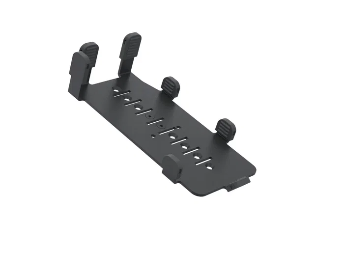 Ergonomic Solutions Montaje POS para VeriFone P200 P400, Multigrip Plate, Negro Metal, VER400-MN-02 - Gestión de Cables