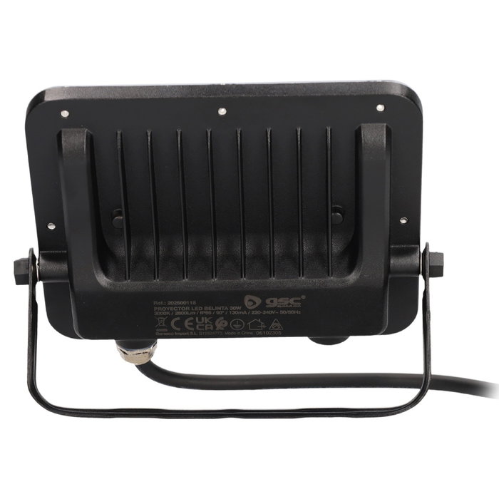 GSC Evolution Proyector LED Belinta 30W 6500K Negro