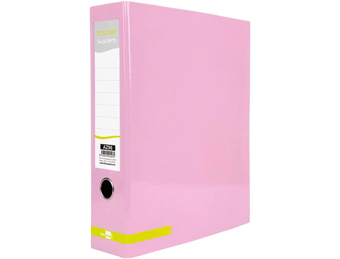 Liderpapel Archivador de palanca Color System A4 Rosa 80 mm Liderpapel Archivador de palanca Color System A4 Rosa 80 mm