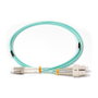 Lenovo ISG Cable de fibra óptica 00MN502 1 m LC-LC OM3 Turquesa
