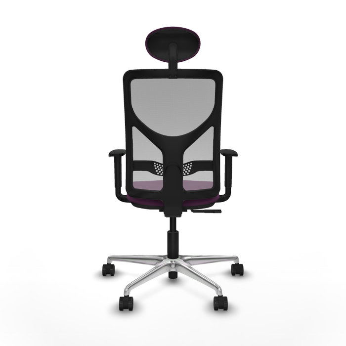 PIQUERAS Y CRESPO Silla de oficina Motilla con mecanismo Sincro, Morado y Gris PIQUERAS Y CRESPO Silla de oficina Motilla con mecanismo Sincro, Morado y Gris