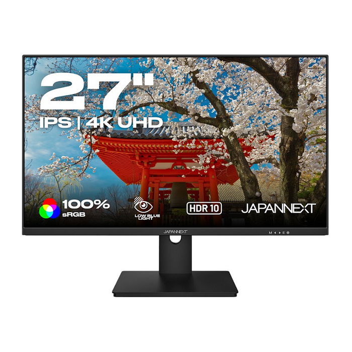 JapanNext JN-IPS270UHD60F Monitor LED IPS 27" (68.6 cm) 4K UHD (3840x2160), 5 ms, 60 Hz, HDR10, FreeSync, Altavoces, Negro JapanNext JN-IPS270UHD60F Monitor LED IPS 27" (68.6 cm) 4K UHD (3840x2160), 5 ms, 60 Hz, HDR10, FreeSync, Altavoces, Negro