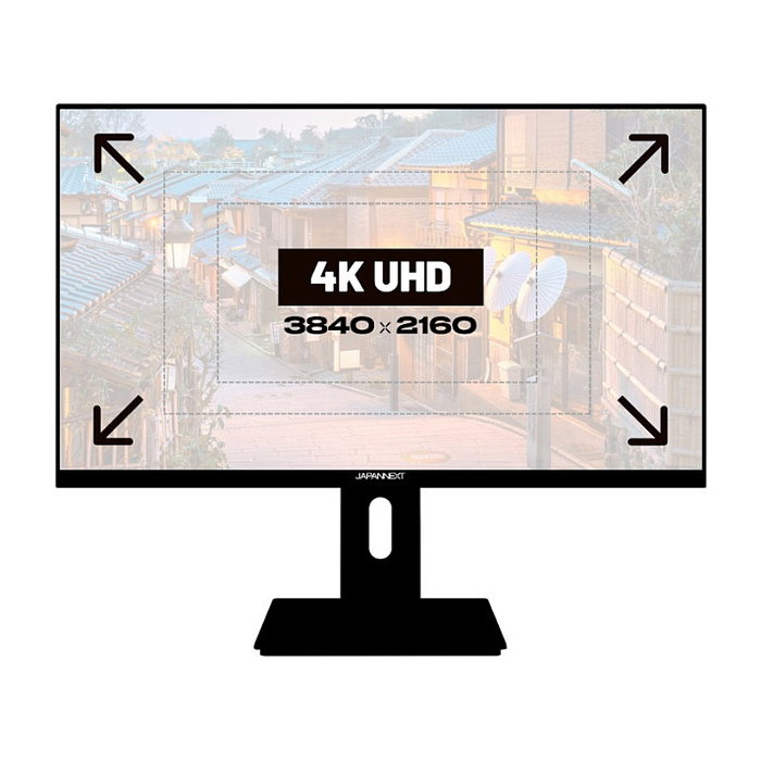 JAPANNEXT JN-IPS270UHD60F Monitor 4K UHD 27 pulgadas IPS Negro JAPANNEXT JN-IPS270UHD60F Monitor 4K UHD 27 pulgadas IPS Negro