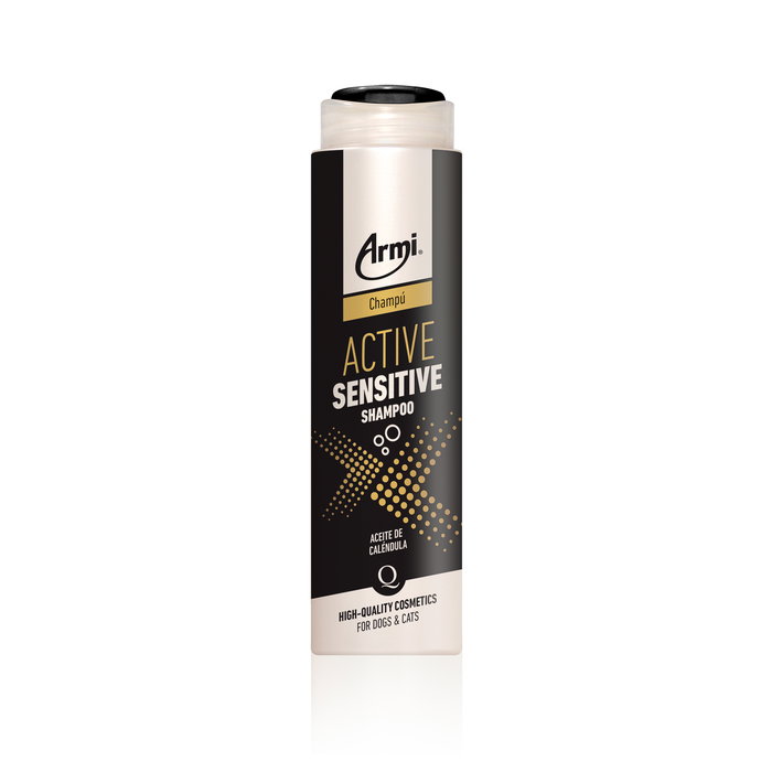 Armi Champú Active Sensitive 200ml, Repara y Fortalece Pelo, Ginseng y Aceite de Argán Armi Champú Active Sensitive 200ml, Repara y Fortalece Pelo, Ginseng y Aceite de Argán