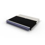 PATCHBOX patchbox.one Sistema de gestión de cables 8RU/STP con 24 cables Cat.6a Violeta