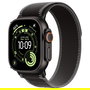 Apple Watch Ultra 3 Titanio con Cellular 49mm Negro Bucle Trail negro/gris grafito Talla M/L (Apple)