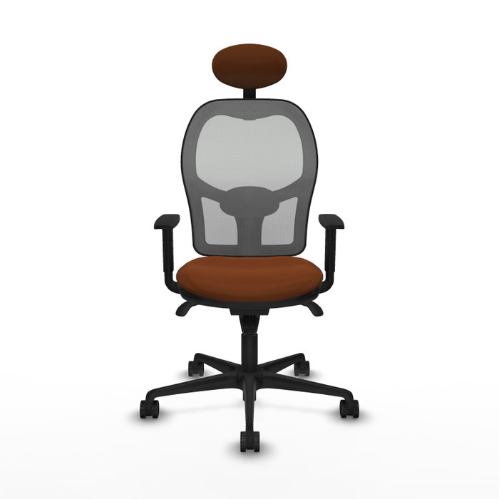 PIQUERAS Y CRESPO Silla de oficina Jorquera Marrón y Gris PIQUERAS Y CRESPO Silla de oficina Jorquera Marrón y Gris