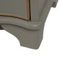 Mesita Taupe Madera 50 X 35 X 60 cm