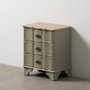 Mesita Taupe Madera 50 X 35 X 60 cm
