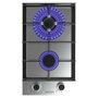 Cecotec Placa de gas 2 fuegos Bolero Squad G 2400F 5200W Inox hierro fundido tripe corona