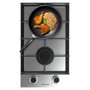Cecotec Placa de gas 2 fuegos Bolero Squad G 2400F 5200W Inox hierro fundido tripe corona