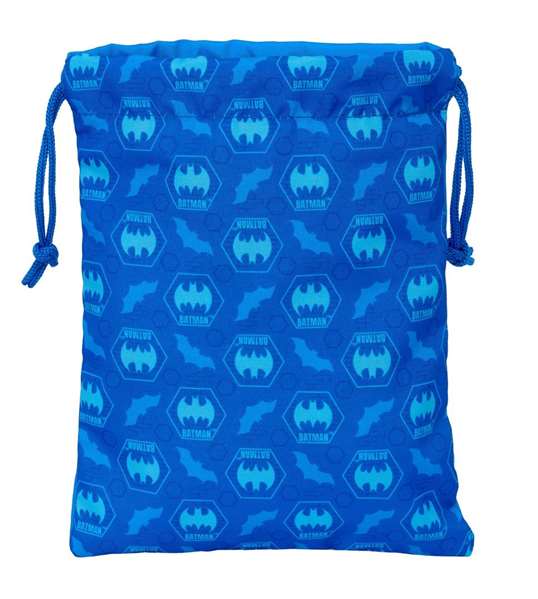 Safta Saquito Merienda Batman Preescolar 20x25 cm