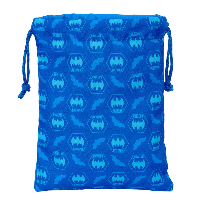 Safta Saquito Merienda Batman Preescolar 20x25 cm