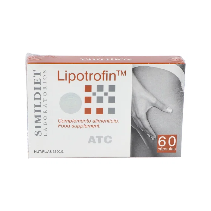 SIMILDIET Lipotrofin - Complemento alimenticio para celulitis, 60 cápsulas - Cola de caballo, Abedul, Té verde SIMILDIET Lipotrofin - Complemento alimenticio para celulitis, 60 cápsulas - Cola de caballo, Abedul, Té verde