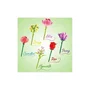 Canal Toys Bloom BLM 001 Bolígrafo con Forma de Flor, Purpurina y Tinta Perfumada - Set de 6 Flores para Coleccionar