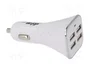 AKYGA Alimentador USB con 4 puertos USB A para coche