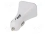 AKYGA Alimentador USB con 4 puertos USB A para coche