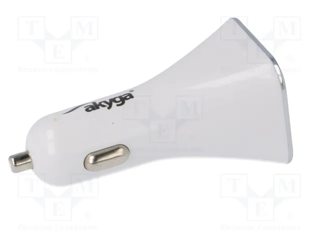 AKYGA Alimentador USB con 4 puertos USB A para coche AKYGA Alimentador USB con 4 puertos USB A para coche