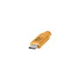 Tether Tools USB-C a USB-C 4,60m Naranja