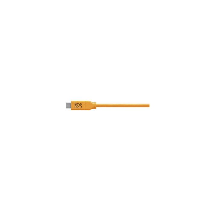 Tether Tools USB-C a USB-C 4,60m Naranja