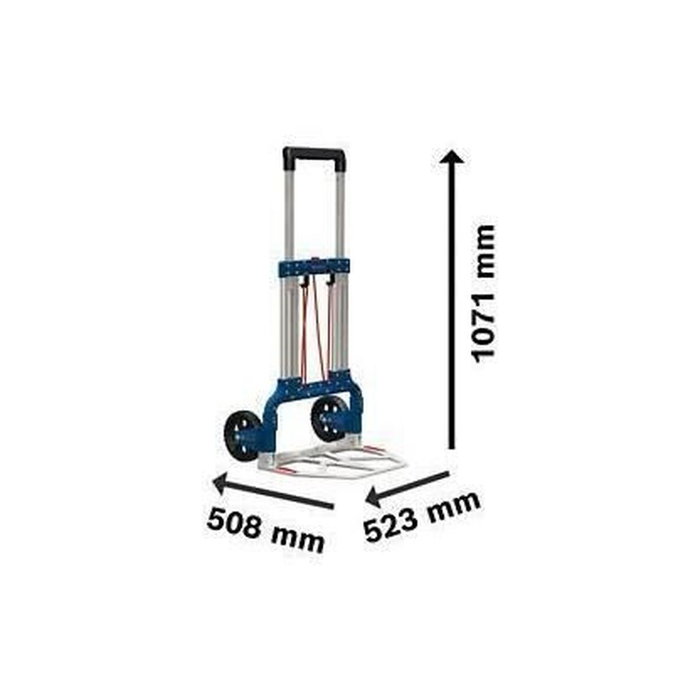 Bosch Professional Carretilla de transporte plegable para L-Boxx, capacidad 125 kg Bosch Professional Carretilla de transporte plegable para L-Boxx, capacidad 125 kg