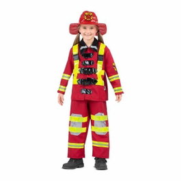 My Other Me Disfraz infantil Bombero Rojo Talla 10-12 años