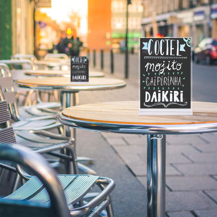 My Bar Porta Menus Sobremesa 14.8 x 21 cm (18 Unidades)