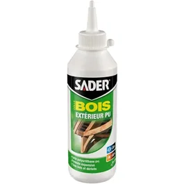 Sader 30610722 Cola para Madera Exterior Biberón Adhesivo Poliuretano D4 - 250 G