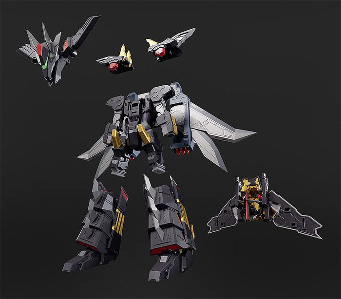 Dancouga - Super Beast Machine God Maqueta The Gattai Diecast / PVC Figura Dairyuga 26 cm Dancouga - Super Beast Machine God Maqueta The Gattai Diecast / PVC Figura Dairyuga 26 cm