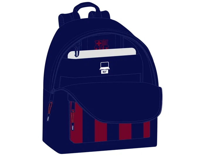 Safta Mochila para Portátil 14,1 Pulgadas F.C. Barcelona Safta Mochila para Portátil 14,1 Pulgadas F.C. Barcelona