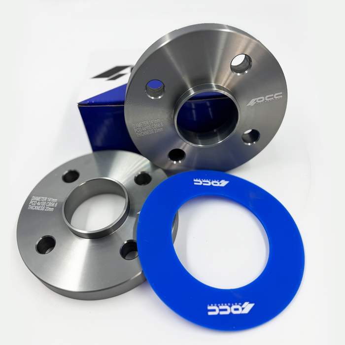 Occ Motorsport Separadores de Rueda 20mm PCD 4X100 Buje 56,6mm Occ Motorsport Separadores de Rueda 20mm PCD 4X100 Buje 56,6mm
