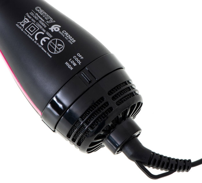 Camry CR 2025 Cepillo Secador de Cabello con Cerdas de Nylon y Cerámica
