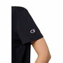 Camiseta de Manga Corta Mujer Champion Champion Crewneck Negro