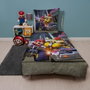 Mario Bros Juego de cama Mario vs Bowser - Microfibra - 140 x 200 cm
