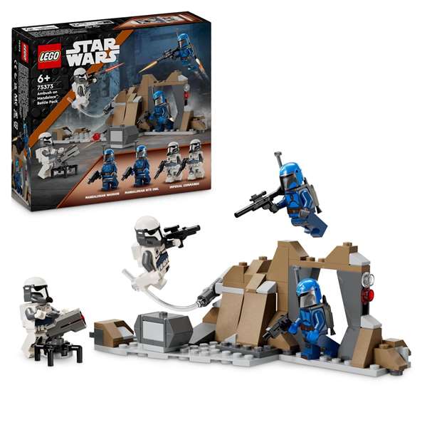 Lego Star Wars Pack de Combate Emboscada en Mandalore Juego de Construccion, Edad 6+