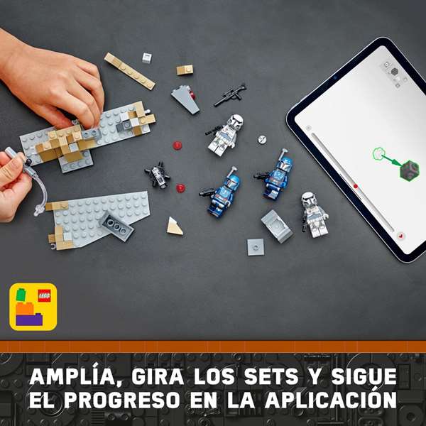Lego Star Wars Pack de Combate Emboscada en Mandalore Juego de Construccion, Edad 6+