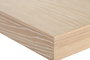 DKD Home Decor Repisa de Madera de Hevea 120x20x5 cm