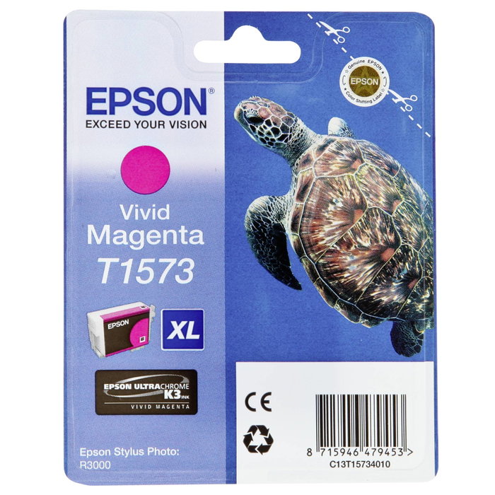 Epson Cartucho T1573 XL Magenta Vivo Epson Cartucho T1573 XL Magenta Vivo