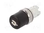 SIEMENS Interruptor rotativo con llave 22mm Negro