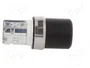 SIEMENS Interruptor rotativo con llave 22mm Negro
