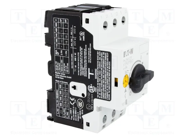 Eaton PKZM0-2,5 072736 Interruptor de protección de motor 3p Ir=1,6-2,5A Eaton PKZM0-2,5 072736 Interruptor de protección de motor 3p Ir=1,6-2,5A