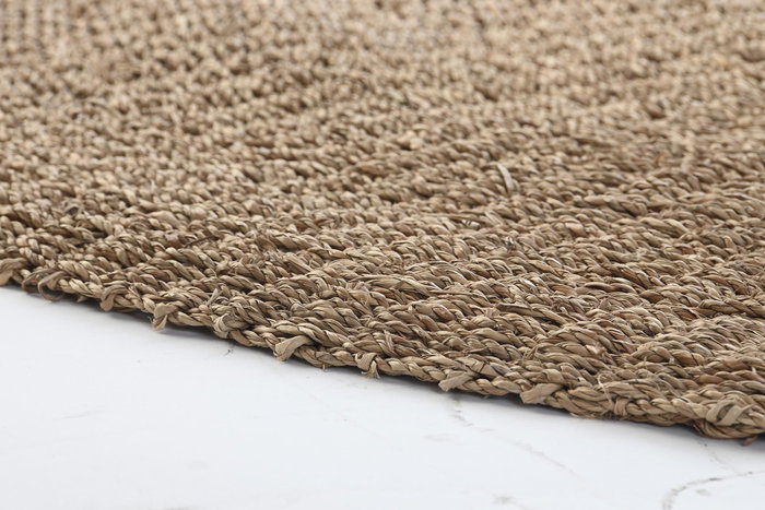 DKD Home Decor Alfombra Balines Natural Seagrass 150 x 150 x 0.5 cm DKD Home Decor Alfombra Balines Natural Seagrass 150 x 150 x 0.5 cm