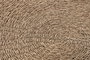 DKD Home Decor Alfombra Balines Natural Seagrass 150 x 150 x 0.5 cm