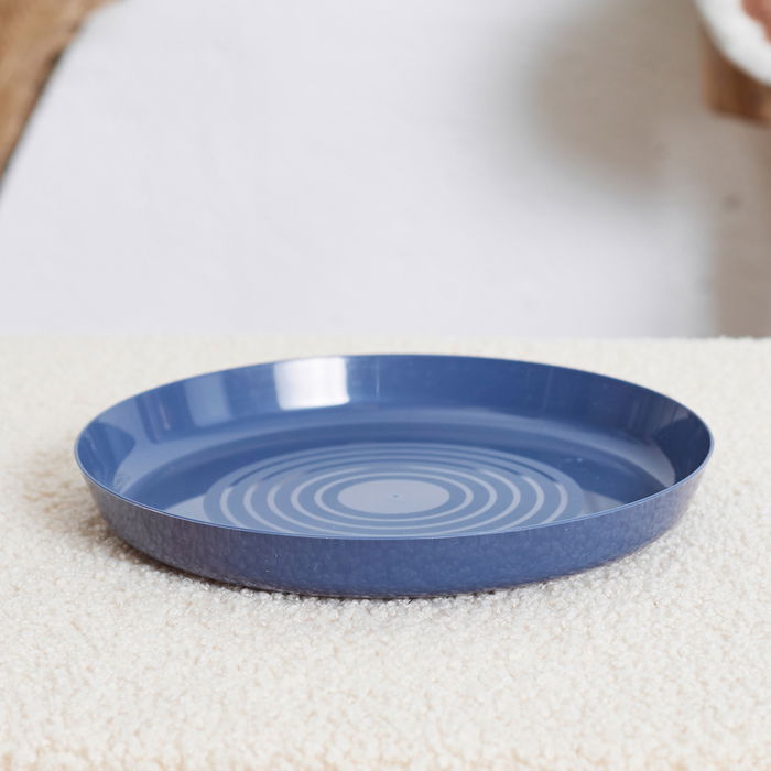 Tom et Zoe Juego de 4 Platos para Bebé Puericultura Polipropileno Diámetro 18,5 cm