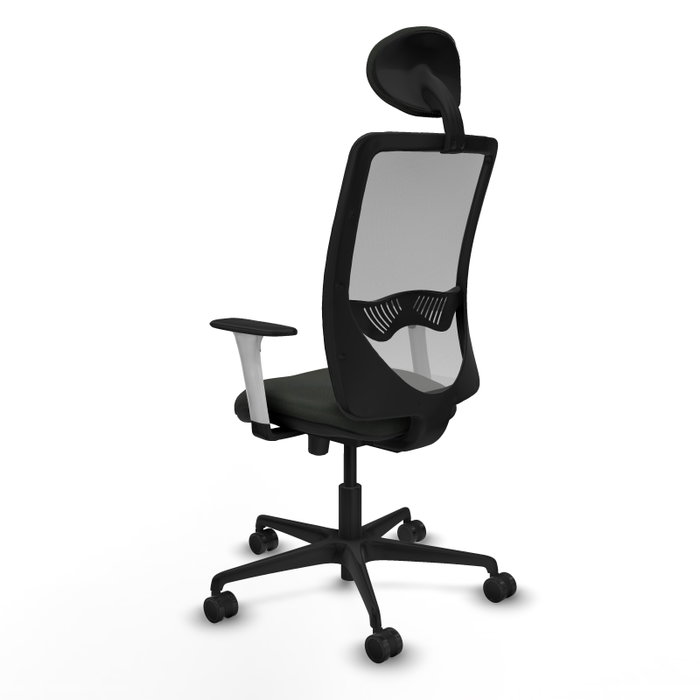 PIQUERAS Y CRESPO Silla de oficina Zulema con mecanismo Sincro/Traslack, Negro y Gris PIQUERAS Y CRESPO Silla de oficina Zulema con mecanismo Sincro/Traslack, Negro y Gris