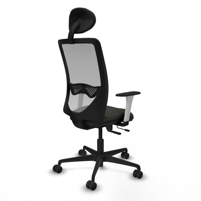 PIQUERAS Y CRESPO Silla de oficina Zulema con mecanismo Sincro/Traslack, Negro y Gris PIQUERAS Y CRESPO Silla de oficina Zulema con mecanismo Sincro/Traslack, Negro y Gris