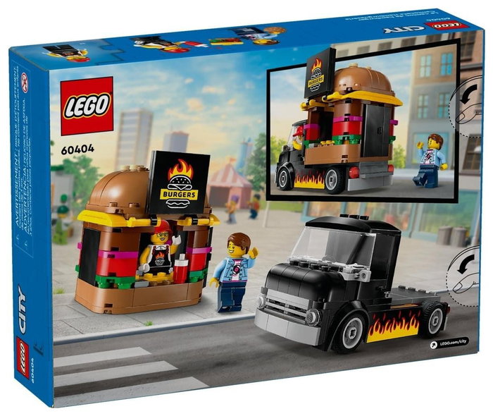 LEGO City Camión Hamburguesería 60404