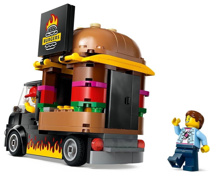 LEGO City Camión Hamburguesería 60404