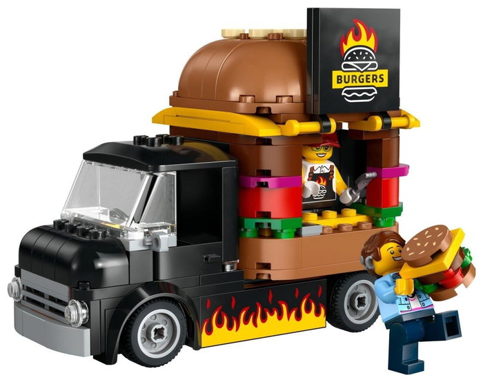 LEGO City Camión Hamburguesería 60404