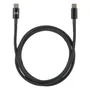 Mobilis 001389 Cable USB C a USB C - 1 Metro - USB 2.0 - Carga Rápida 100W - Negro